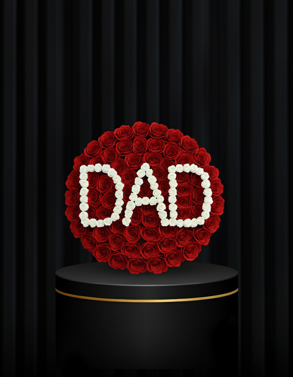 Luxury Father’s Day “DAD” Hatbox Arrangement
