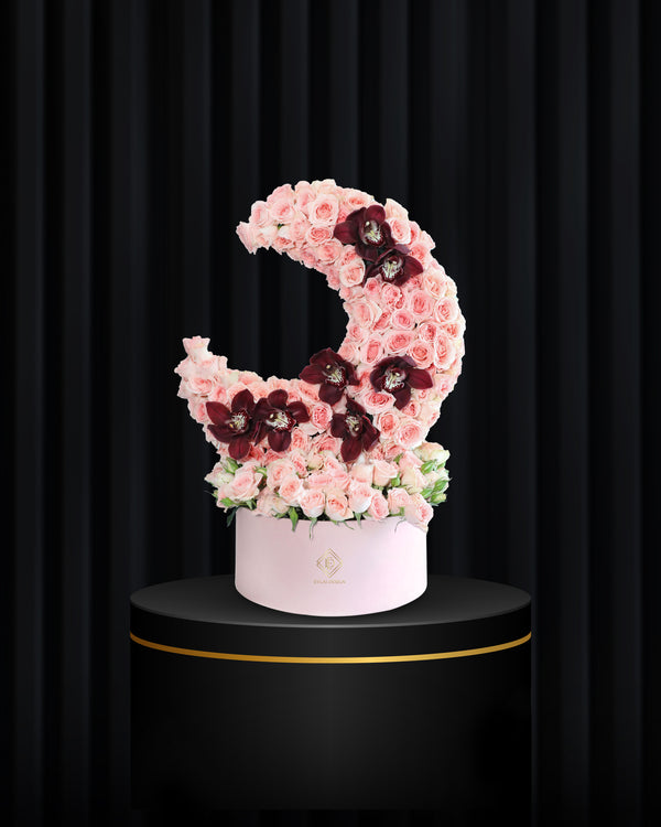 Ramadan Serenity: Spray Roses & Cymbidium Orchids